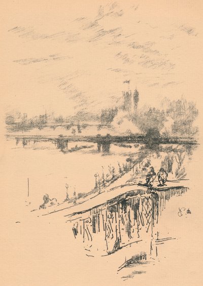 सावॉय कबूतर, 1896, 1898 द्वारा जेम्स एबॉट मैकनील व्हिस्लर