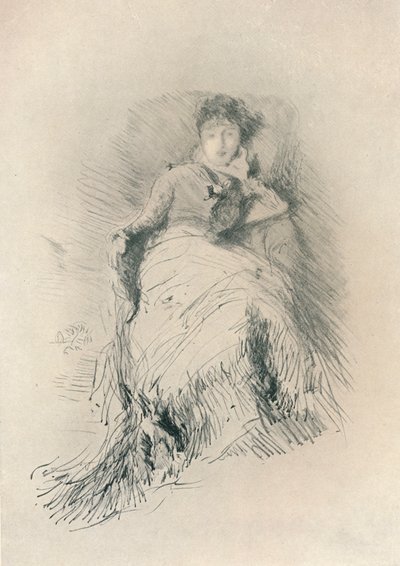 अध्ययन, 1878, 1904 द्वारा जेम्स एबॉट मैकनील व्हिस्लर
