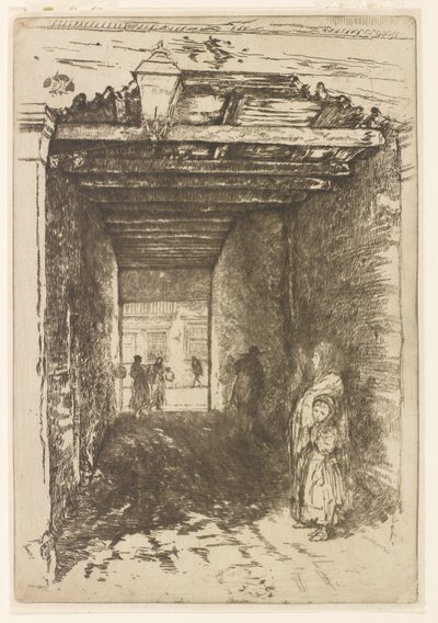 भिखारी, 1879-1880। द्वारा जेम्स एबॉट मैकनील व्हिस्लर