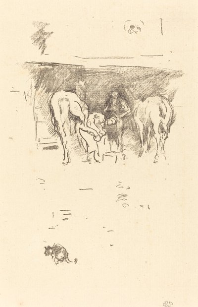 द गुड शू, 1895। द्वारा जेम्स एबॉट मैकनील व्हिस्लर