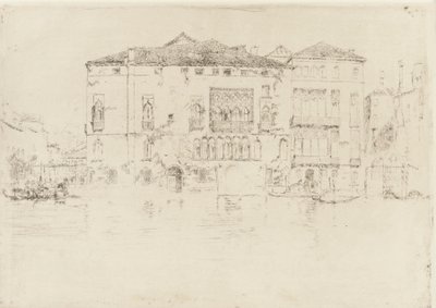 महल, 1879-1880। द्वारा जेम्स एबॉट मैकनील व्हिस्लर