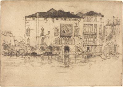महलों, 1880। द्वारा जेम्स एबॉट मैकनील व्हिस्लर