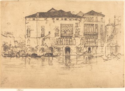 महलों, 1880। द्वारा जेम्स एबॉट मैकनील व्हिस्लर