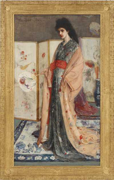 पोर्सिलेन की भूमि से राजकुमारी पोर्सिलेन की भूमि से राजकुमारी, 1863-1865। द्वारा जेम्स एबॉट मैकनील व्हिस्लर