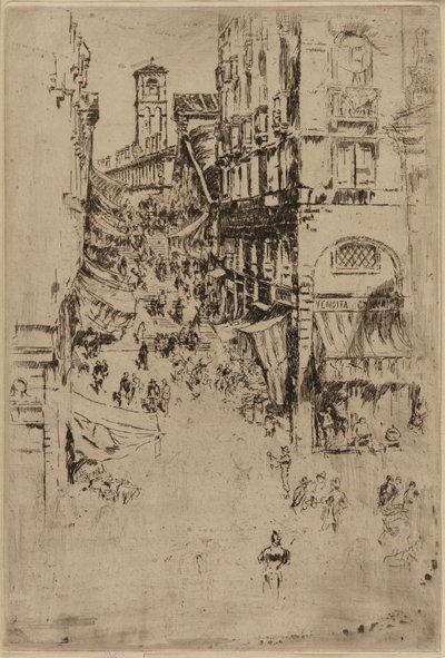 रियाल्टो, 1879-1880। द्वारा जेम्स एबॉट मैकनील व्हिस्लर