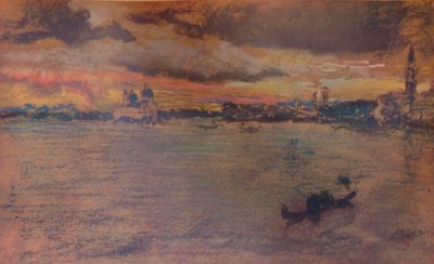 द स्टॉर्म, सनसेट, 1880, 1904 द्वारा जेम्स एबॉट मैकनील व्हिस्लर