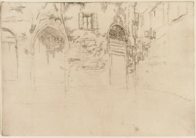 द टू डोरवेज, 1879-1880। द्वारा जेम्स एबॉट मैकनील व्हिस्लर