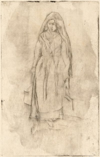 विनीशियन जल-वाहक, 18791880। द्वारा जेम्स एबॉट मैकनील व्हिस्लर