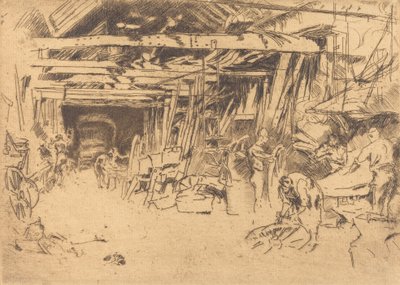 व्हीलराइट, 18791880। द्वारा जेम्स एबॉट मैकनील व्हिस्लर