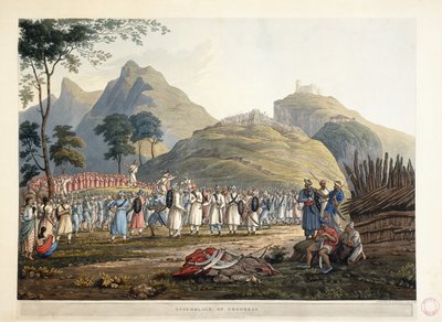 1820 में घोरकस का संयोजन द्वारा जेम्स बैली फ्रेजर