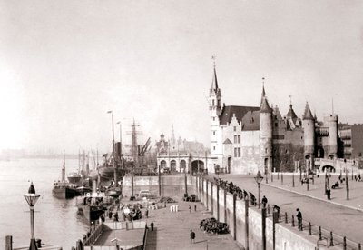एंटवर्प, 1898। द्वारा जेम्स बैटकिन
