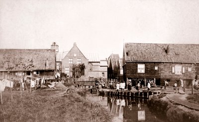 मार्कन द्वीप, नीदरलैंड, 1898। द्वारा जेम्स बैटकिन