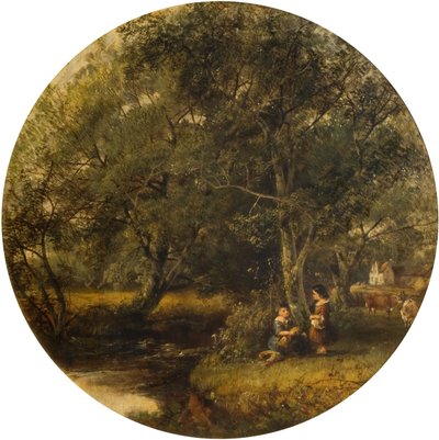 द स्ट्रीम, 1875। द्वारा जेम्स बेलिस एलेन