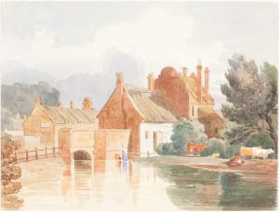 Bure पर, Aylsham, Norfolk के पास। द्वारा जेम्स बुलवेर