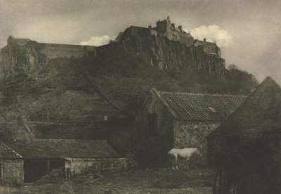 कैमरा वर्क: स्टर्लिंग कैसल, 1907। द्वारा जेम्स क्रेग अन्नान