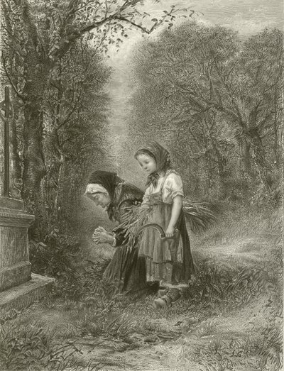 दादाजी की कब्र द्वारा James Crawford Thom
