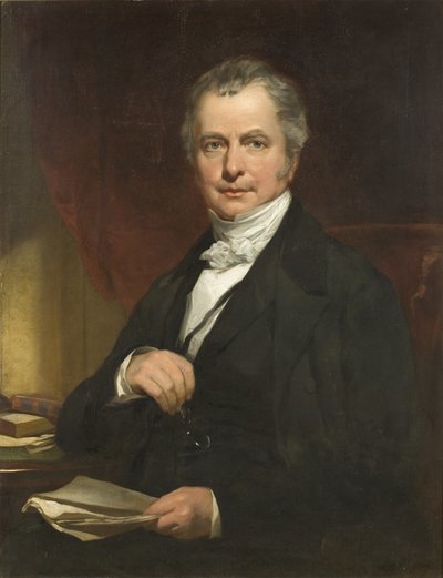 थॉमस गैरार्ड का पोर्ट्रेट, c.1845 (कैनवास पर तेल) द्वारा जेम्स कर्नॉक