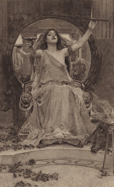 Circe (उत्कीर्णन) द्वारा जेम्स डॉबी