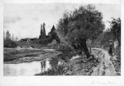 द इवनिंग ऑवर, 1906। द्वारा जेम्स डॉबी