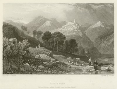लाइसेंजा, उस जगह से जहां पूर्व में हॉरियस विला था द्वारा जेम्स डफ़िल्ड हार्डिंग