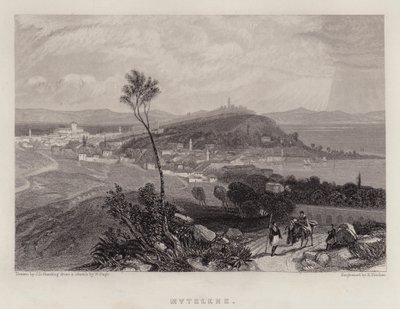 Mytelene (रंग लिथो) द्वारा जेम्स डफ़िल्ड हार्डिंग
