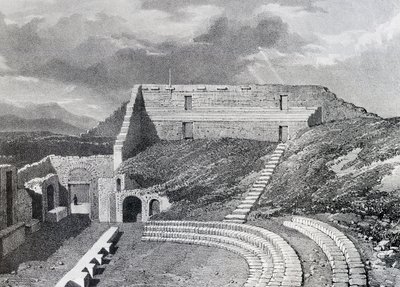 ट्रेजिक थिएटर, 1828 द्वारा जेम्स डफ़िल्ड हार्डिंग