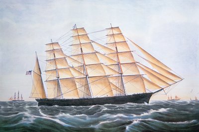 'द ग्रेट रिपब्लिक', नथानिएल क्यूरियर द्वारा लिथोग्राफ (1813-88) द्वारा जेम्स ई. (बाद) बटरवर्थ