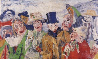 साज़िश, 1890 द्वारा James Ensor