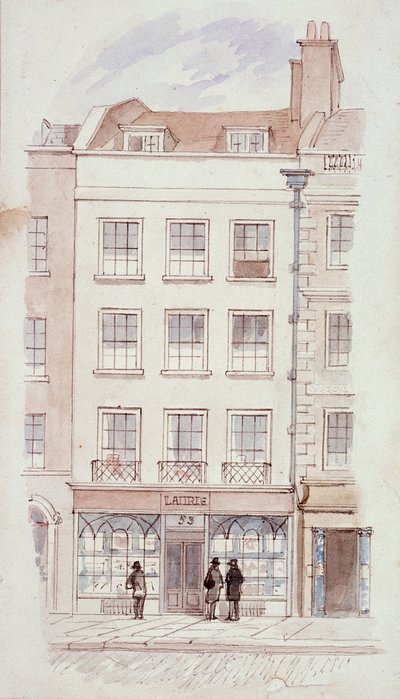 लॉरी का परिसर, फ्लीट स्ट्रीट, लंदन, c1820 द्वारा जेम्स फाइंडले