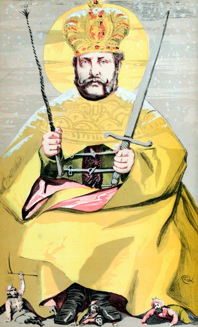 अलेक्जेंडर द्वितीय 1818-1881, 1855, 1869 से रूस के ज़ार द्वारा जेम्स जैक्स जोसेफ टिसोट