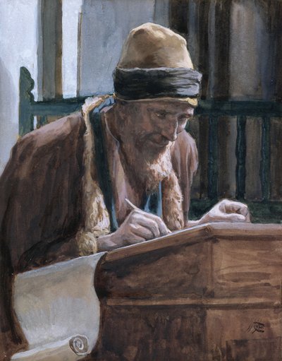 सेंट मार्क, द लाइफ ऑफ क्राइस्ट का चित्रण, c.1886-94 (कागज़ पर wc और gouache) द्वारा जेम्स जैक्स जोसेफ टिसोट