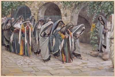 द होली वूमेन, द लाइफ फॉर क्राइस्ट का चित्रण, c.1886-94 (wc और gouache on paperboard) द्वारा जेम्स जैक्स जोसेफ टिसोट