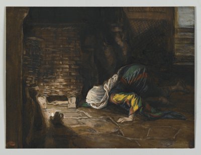 द लॉस्ट ड्रेकमा, द लाईफ ऑफ अवर लॉर्ड जीसस क्राइस्ट (पेपर पर ग्रेफाइट) द्वारा जेम्स जैक्स जोसेफ टिसोट