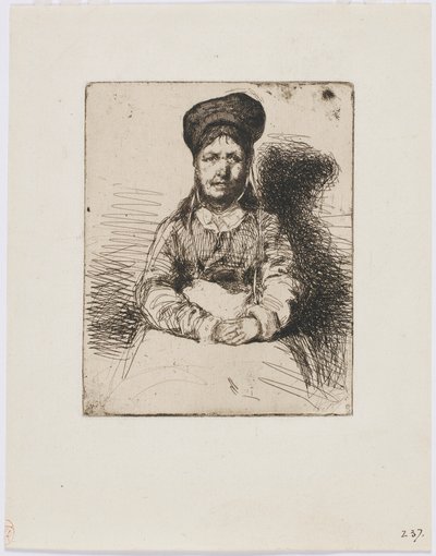 ला रेटाम्यूज़। प्रकृति की बारह नक़्क़ाशीयों में से एक (फ़्रेंच सेट) द्वारा जेम्स एबॉट मैकनील व्हिस्लर