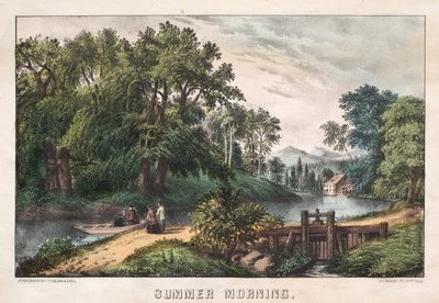 गर्मियों की सुबह, सी। 1838-1872। द्वारा जेम्स मेरिट इवेस