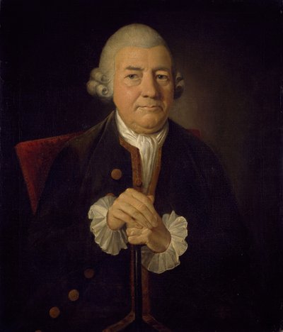 जॉन बास्केरविल का पोर्ट्रेट 1706-1775, 1774। द्वारा जेम्स मिलर