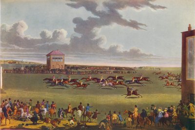 न्यूमार्केट दौड़, 1909। द्वारा जेम्स पोलार्ड
