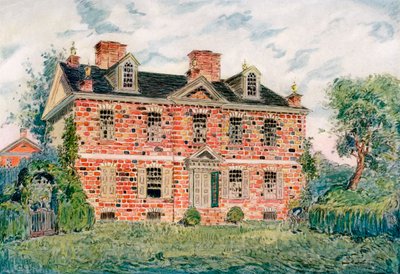 क्लिवडेन, जर्मेनटाउन, पेंसिल्वेनिया, यूएसए, सी 18 वीं शताब्दी 1921। द्वारा जेम्स प्रेस्टन