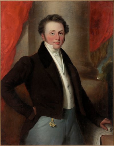 रिचर्ड ग्रिंगर का पोर्ट्रेट, c.1827 द्वारा James Ramsay