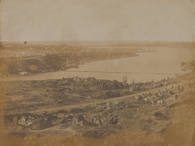 फोर्ट निकोलस, सेवस्तोपोल, 1855 द्वारा जेम्स रॉबर्टसन