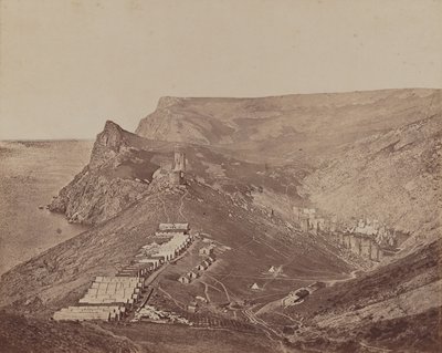 बालाक्लावा हार्बर के ऊपर किलेबंदी द्वारा जेम्स रॉबर्टसन
