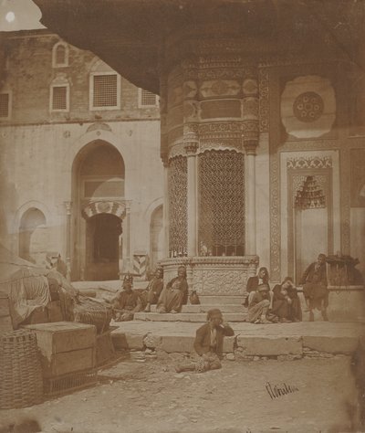 इंपीरियल पैलेस का गेट और अहमद III का फव्वारा द्वारा जेम्स रॉबर्टसन