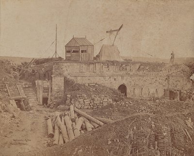 मालाकॉफ़ टॉवर के अवशेष द्वारा जेम्स रॉबर्टसन