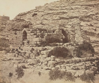 वेल ऑफ़ जोआब, जेरूसलम, 1857। द्वारा जेम्स रॉबर्टसन