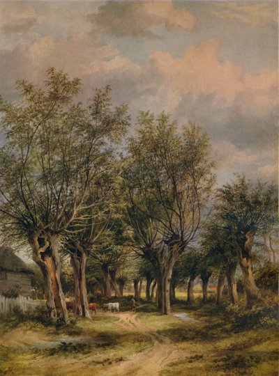 नॉरविच के पास एक लेन, c1837 द्वारा जेम्स स्टार्क