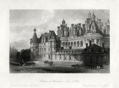 शैटो डी चम्बोर्ड, लोइर-एट-चेर, फ्रांस, 1875 द्वारा जेम्स टिंगल