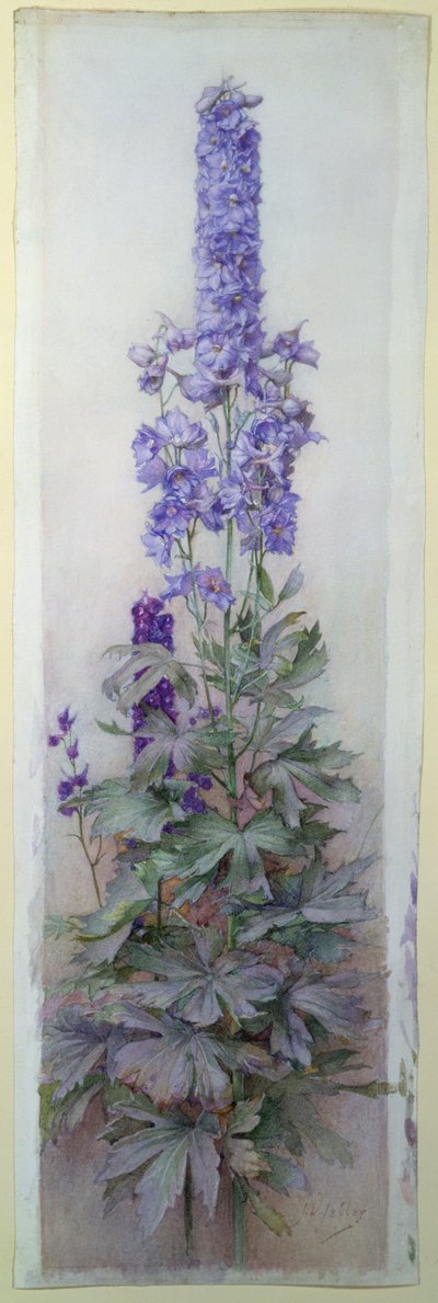 delphiniums द्वारा जेम्स वेलेंटाइन जेले