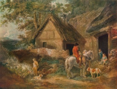 एक लड़के ने 1799 में जलते हुए खरपतवार को निकाल दिया द्वारा जेम्स वार्ड