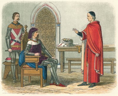 Gascoigne एक पूर्वस्वामी या सहकर्मी को सजा देने से इंकार करता है, 1405 1864 द्वारा जेम्स विलियम एडमंड डॉयल