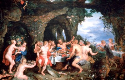 Achelous का पर्व, c1615 द्वारा पीटर पॉल रूबेन्स